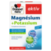 Illustration of the product packaging Doppelherz aktiv Magnésium + Potassium front view