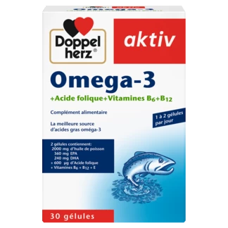 Doppelherz aktiv Oméga-3 Vue de face