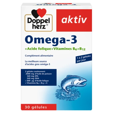 Doppelherz aktiv Oméga-3 Vue de face