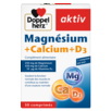 Illustration of the product packaging Doppelherz aktiv Magnésium + Calcium + D₃ front view